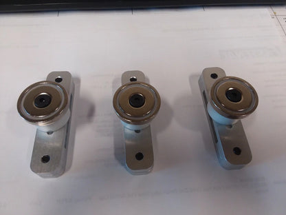 Double Magnet Raw Aluminum Mount